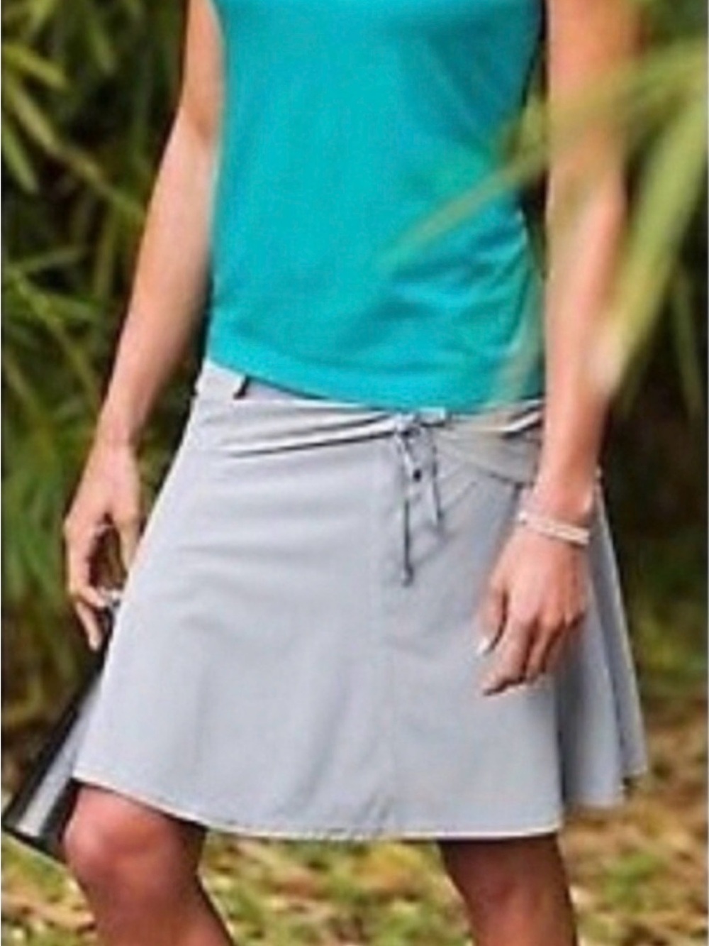 Like New CHARCOAL GREY Athleta Wherever Skort - 14 Tall